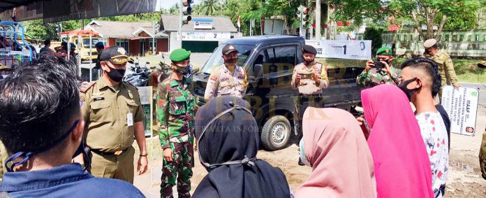 Operasi Yustisi Prokes Polres Natuna jaring 33 pelanggar, Selasa (27/10/2020)