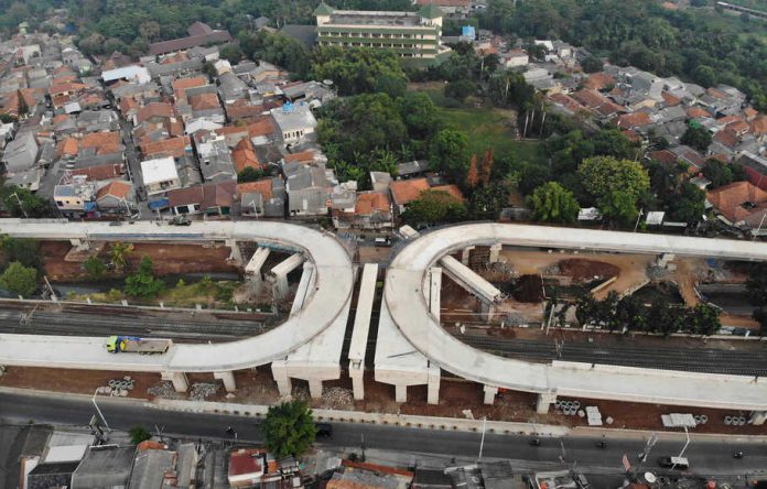 Penampakan jembatan dari drone | Foto : Istimewa