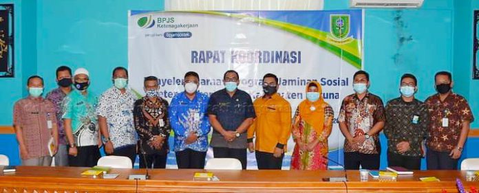 BPJS Ketenagakerjaan gandeng Pemkab Natuna tingkatkan Jaminan Sosial bagi Tenaga Kerja di Natuna