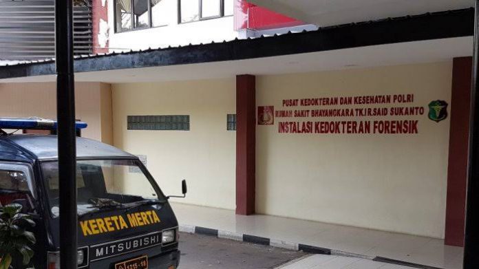 Ruang jenazah RS Polri