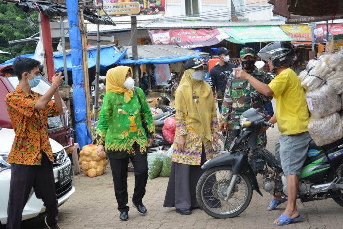 Tim II bersama Kapolres AKBP Retno , Sosialisasi di Metro Pusat