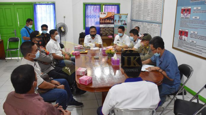 Suasana Rapat Koordinasi untuk membahas mediasi terkait pekerja tranportasi