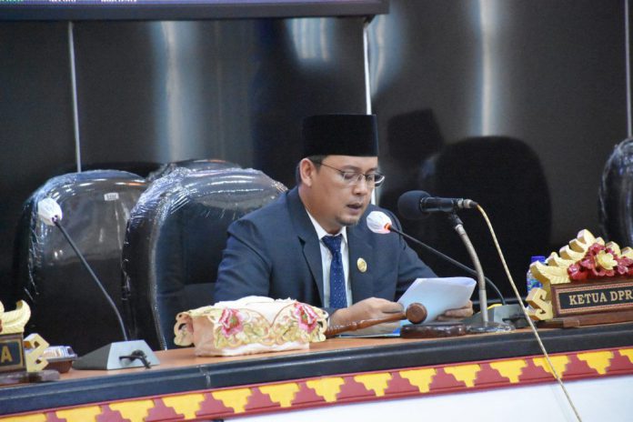 Rapat Paripurna Hasil Penetapan Paslon Wali Kota dan Wakil Wali Kota Metro Terpilih