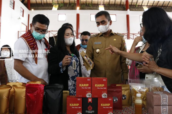 Wabup Kabupaten Karo hadiri Diskusi UMKM Kabupaten Karo