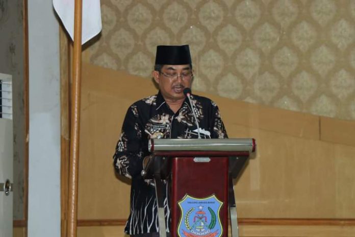 Bupati Tanjung Jabung Barat Giat Sosialisasi Kerjasama Luar Negeri Dan Monitoring Evaluasi (MONEV) Kerjasama