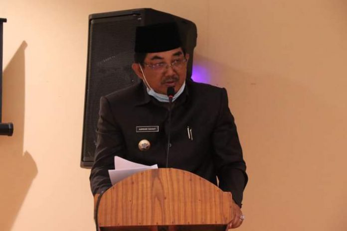 Bupati Drs H Anwar Sadat, M.Ag Menghadiri Sekaligus Membuka Kegiatan Peningkatan Keterampilan Berbahasa Indonesia