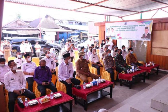 Bupati Tanjung Jabung Barat Giat Launching Rumah Singgah Peduli Pendamping Pasien dan Orang Terlantar