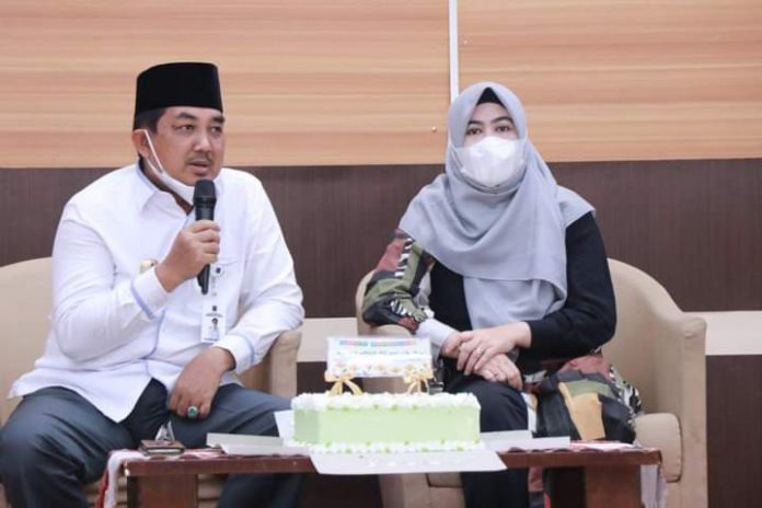 10 Muharam 1443 H, Bupati Anwar Sadat Berikan Santunan kepada 41 Anak Yatim