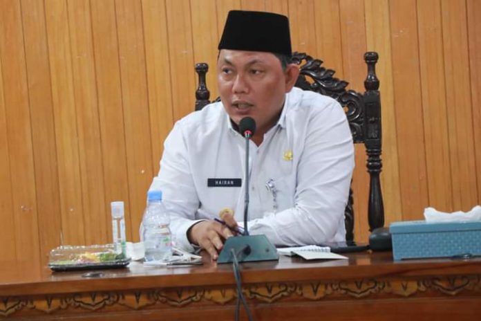 Wakil Bupati Hairan, SH Pimpin Rapat Rencana Pembangunan Pabrik Minyak Kelapa Sawit (PMKS)