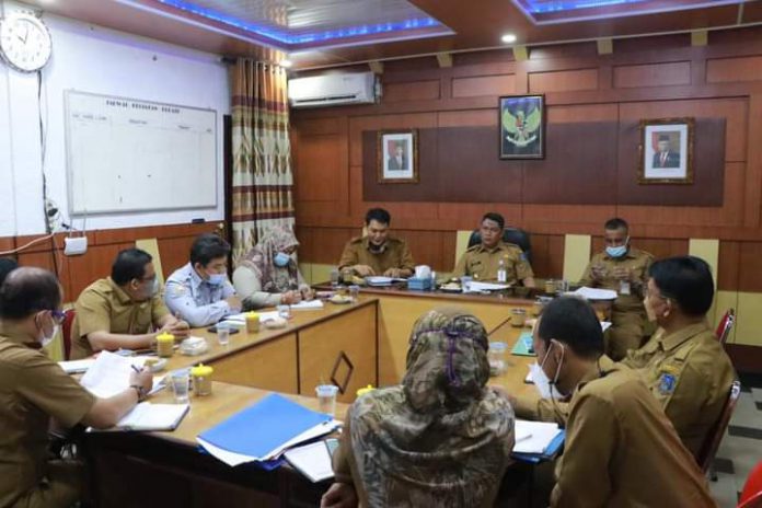 Wakil Bupati Tanjung Jabung Barat, Hairan, SH pimpin rapat terkait Inventarisasi