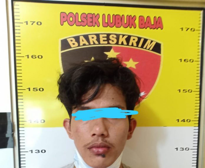 Pelaku yang berhasil diamankan Polisi