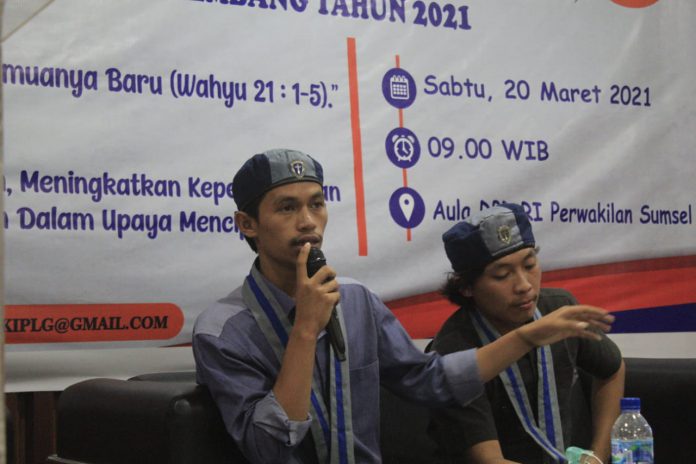 Ketua BPC GMKI Palembang Fajar Sihombing