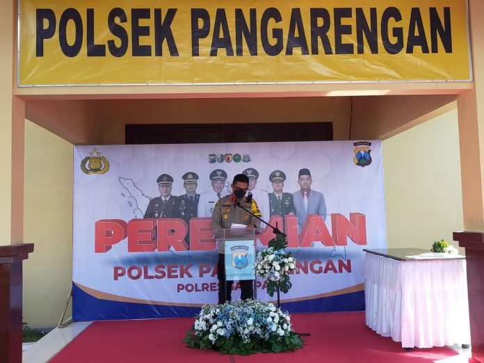 Peresmian Gedung Mapolsek Pangarengan