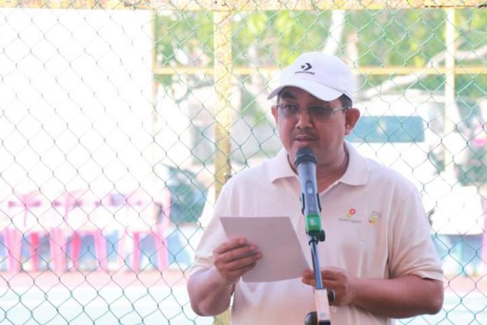 Bupati Anwar Sadat Menghadiri Sekaligus Membuka Secara Resmi Friendly Match Tenis