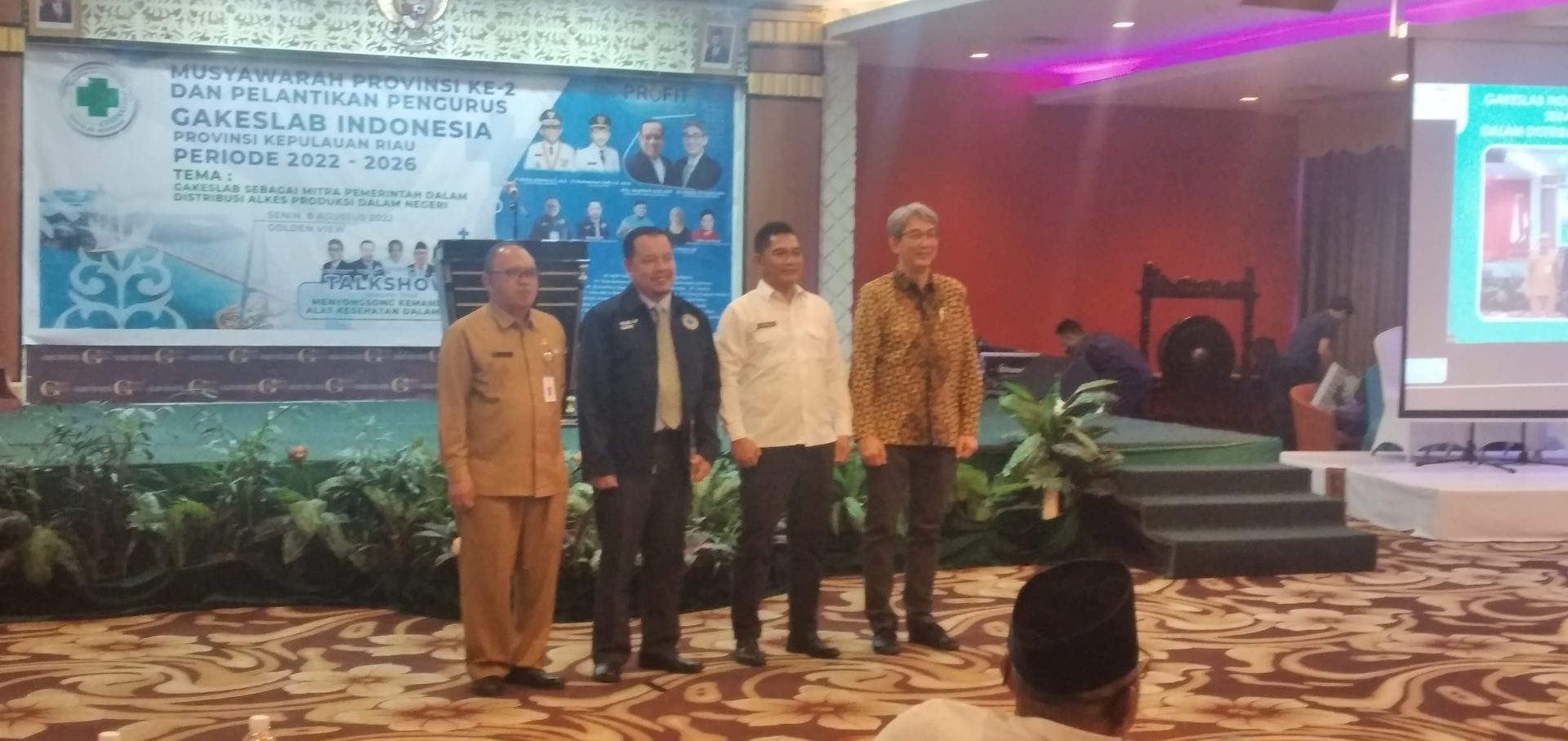 GAKESLAB Indonesia Provinsi Kepri Gelar Musyawarah Provinsi ke 2